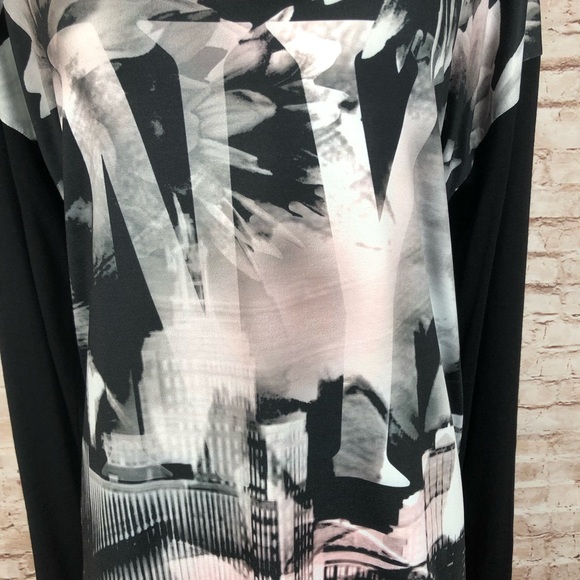 Gerry Weber Size 12 New York Floral Long Sleeve Top EUC - Picture 4 of 9